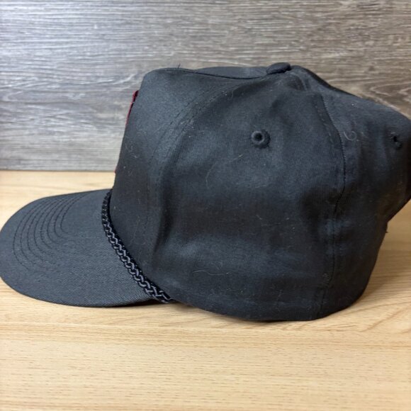 Vintage Minnesota State Patrol Hat Cap Strap Back Black State Trooper Adjustable - Picture 6 of 11